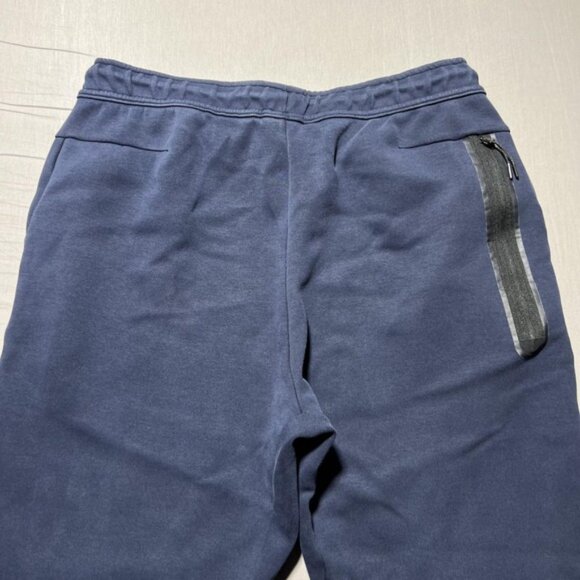 Nike Tech Fleece Joggers Pants Mens XL Blue CU4495-451 Tapered Cuffed Sweatpants - Picture 3 of 15